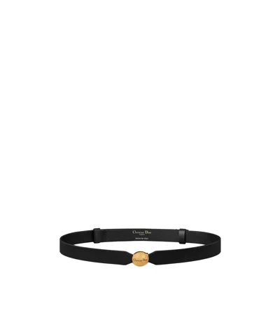Dior D-pépite Belt In Black