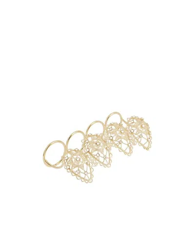 Dior D-renaissance Multi-finger Ring In Gold