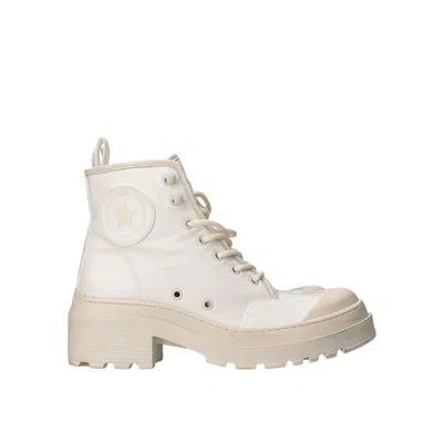 Dior D-rise Ankle Boots In White