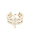 Dior D-river Cuff Bracelet In Yellow