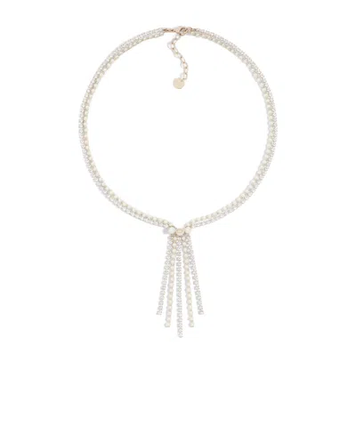 Dior D-river Necklace In Gold