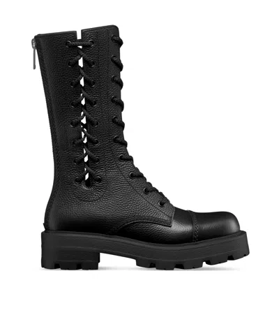 Dior D-road Ankle Boot In Black