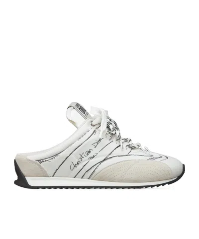 Dior D-sketch Sneaker In White