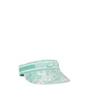 Dior D-smash Sunshade Hat In Green
