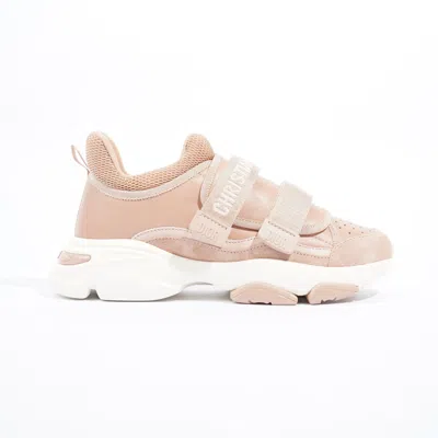 Dior D-wander Low Top Leather In Pink