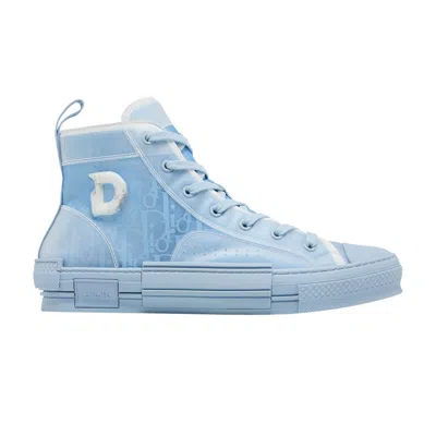 Pre-owned Dior Daniel Arsham X  B23 High ' Oblique - Light Blue' | Men's Size 42
