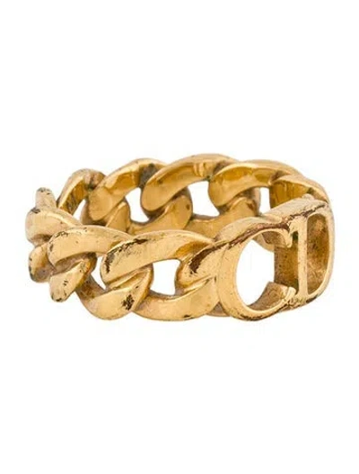 Pre-owned Dior Danseuse Etoile Band Ring In Multi