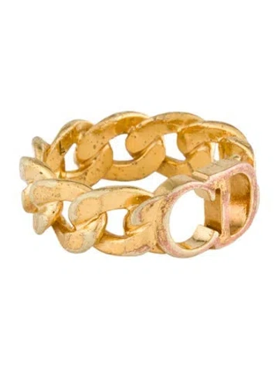 Pre-owned Dior Danseuse Etoile Band Ring In Multi