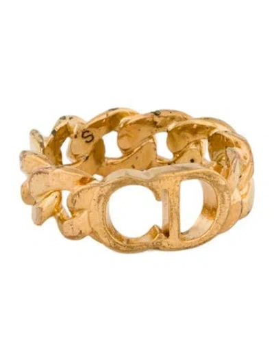 Pre-owned Dior Danseuse Étoile Band Ring In Multi