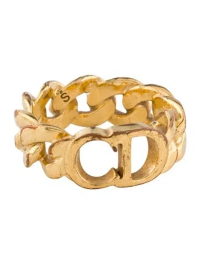 Pre-owned Dior Danseuse Étoile Band Ring In Multi