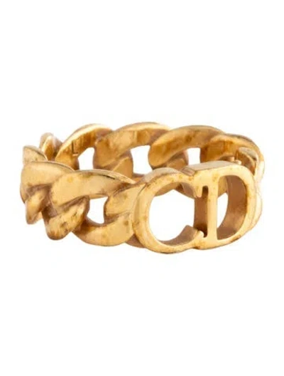 Pre-owned Dior Danseuse Étoile Band Ring In Multicolor