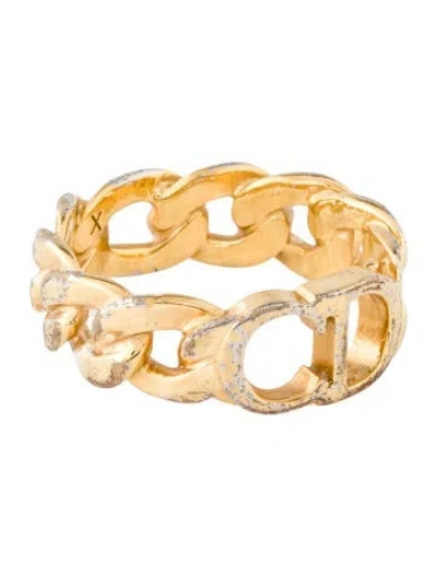 Pre-owned Dior Danseuse Etoile Band Ring In Multicolor