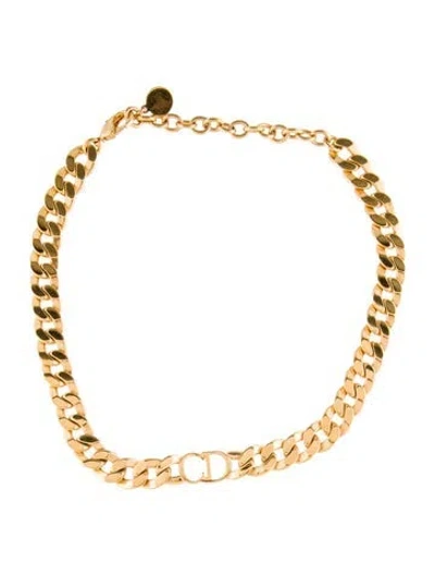 Pre-owned Dior Danseuse Étoile Choker Necklace, 17" In Multi
