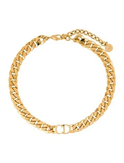 Pre-owned Dior Danseuse Étoile Choker Necklace, 17" In Multi