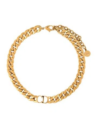 Pre-owned Dior Danseuse Étoile Choker Necklace, 17" In Multicolor