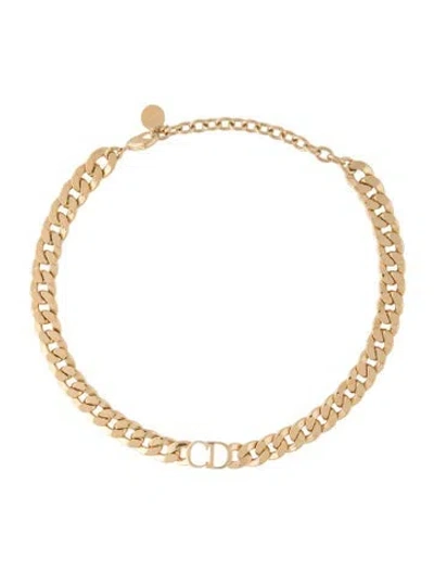 Pre-owned Dior Danseuse Étoile Choker Necklace, 17" In Multicolor
