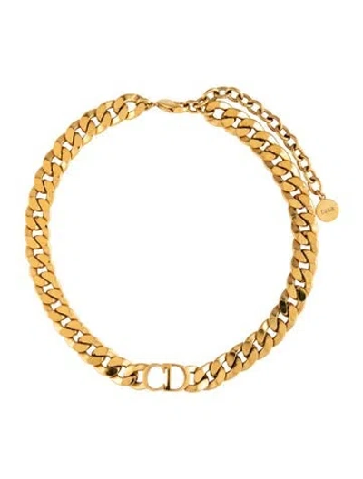 Pre-owned Dior Danseuse Étoile Choker Necklace, 17" In Multicolor