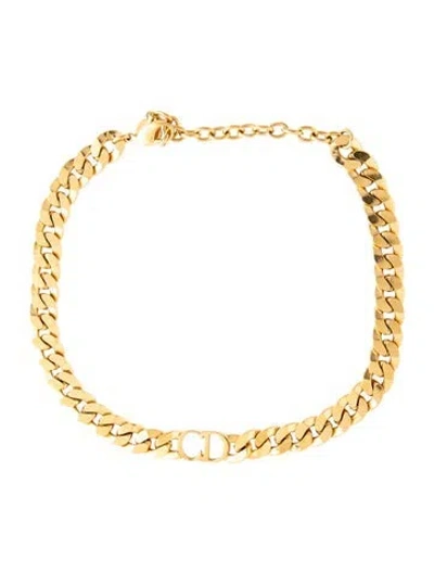 Pre-owned Dior Danseuse Etoile Choker Necklace, 17" In Multicolor