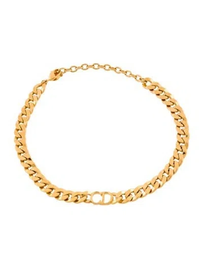 Pre-owned Dior Danseuse Étoile Choker Necklace, 17.5" In Multi