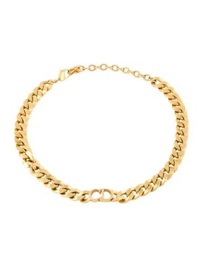 Pre-owned Dior Danseuse Étoile Choker Necklace, 17.5" In Multi