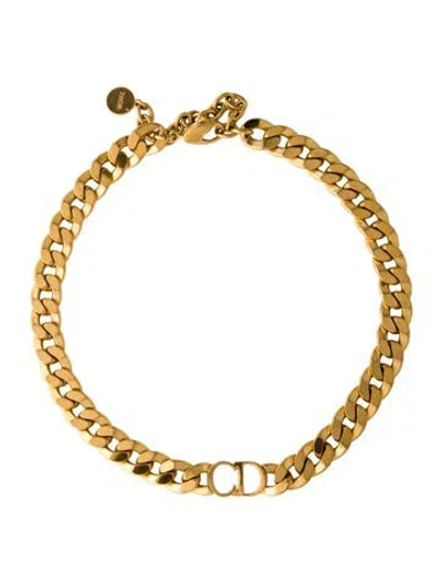 Pre-owned Dior Danseuse Étoile Choker Necklace, 17.5" In Multi