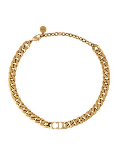 Pre-owned Dior Danseuse Étoile Choker Necklace, 17.5" In Multicolor
