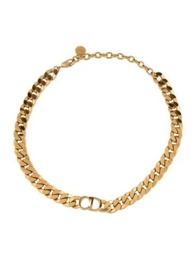Pre-owned Dior Danseuse Étoile Choker Necklace, 17.5" In Multicolor