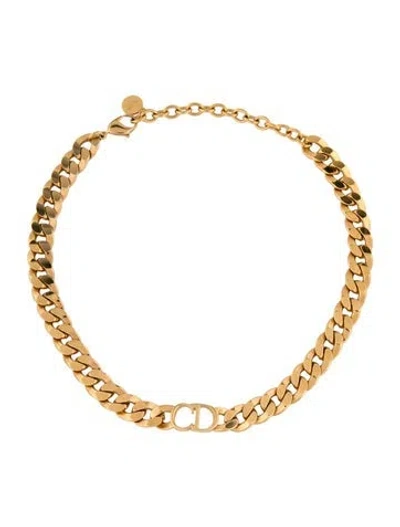Pre-owned Dior Danseuse Etoile Choker Necklace, 17.5" In Multicolor