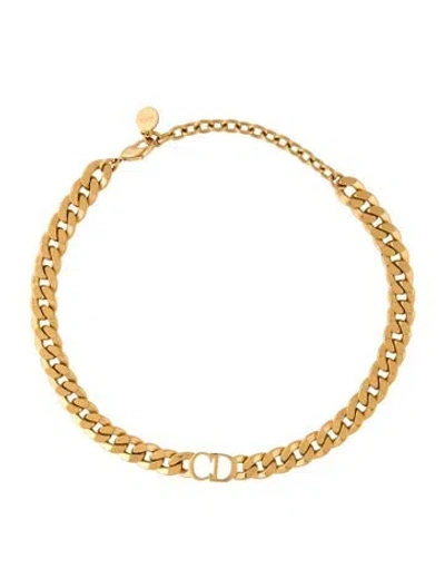 Pre-owned Dior Danseuse Étoile Choker Necklace, 17.5" In Multicolor