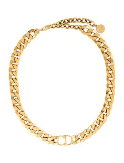 Pre-owned Dior Danseuse Étoile Choker Necklace, 17.75" In Multicolor