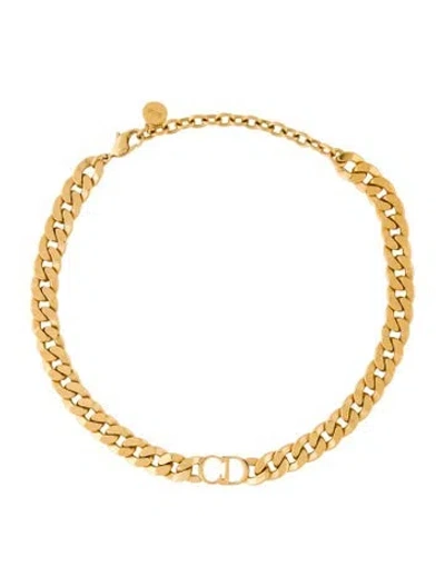 Pre-owned Dior Danseuse Étoile Choker Necklace, 18" In Multicolor