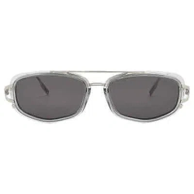 Pre-owned Dior Dark Grey Irregular Men's Sunglasses Neo S1u Dm40031u 20a 56 In Gray
