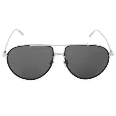 Pre-owned Dior Dark Grey Pilot Men's Sunglasses Blacksuit Au F4a0 58 Blacksuit Au In Gray