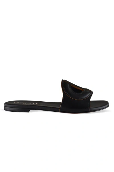 Dior D-club Sandals In Black