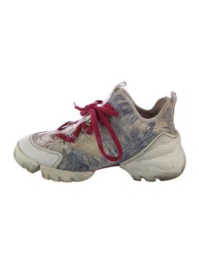 Pre-owned Dior D-connect Chunky Sneakers In Multi