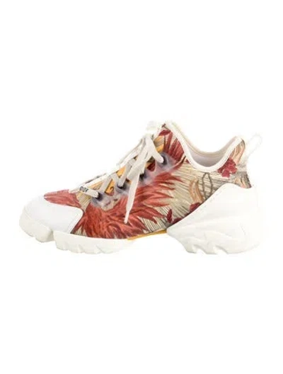 Pre-owned Dior D-connect Chunky Sneakers In Multi