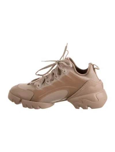 Pre-owned Dior D-connect Chunky Sneakers In Neutral