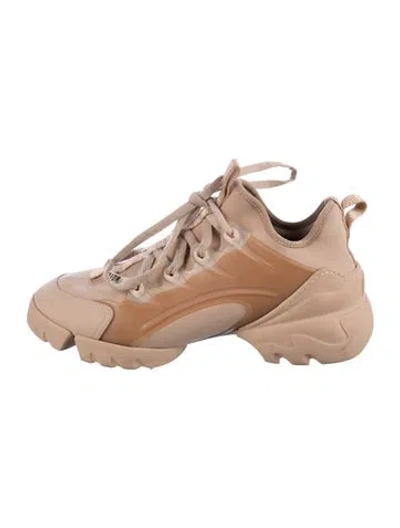 Pre-owned Dior D-connect 'nude' Chunky Sneakers Chunky Sneakers In Neutral
