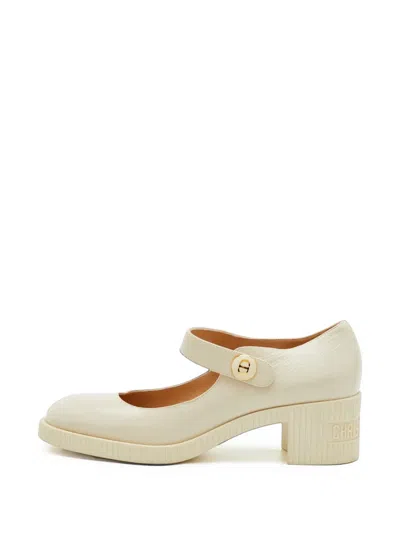 Pre-owned Dior D-doll Mary Jane Pumps In Neutrals