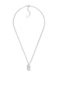 Dior Decorative Pendant Necklace In White