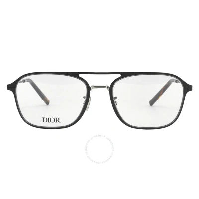 Dior Demo Navigator Men's Eyeglasses Dm50002u 002 55 In Black