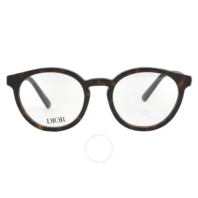 Dior Demo Oval Ladies Eyeglasses Cd50047i 052 51 In Dark