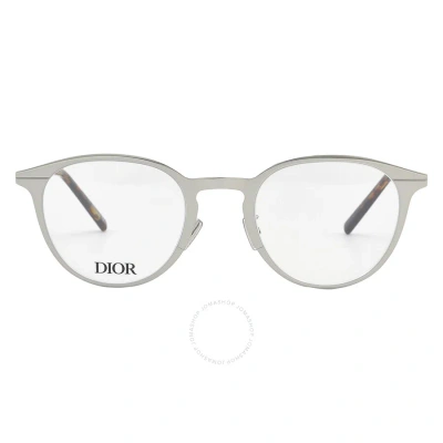 Dior Demo Phantos Men's Eyeglasses Dm50001u 016 49 In N/a