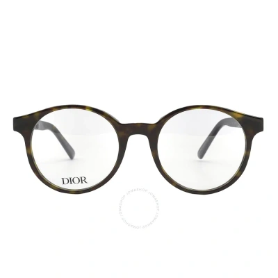 Dior Demo Round Ladies Eyeglasses Cd50026i 052 50 In Dark