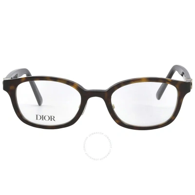 Dior Demo Square Eyeglasses 2000 49 In N/a