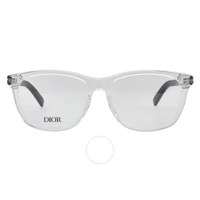 Dior Demo Square Men's Eyeglasses Dm50005i 026 57 In White