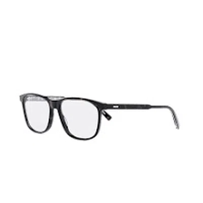 Dior Demo Square Men's Eyeglasses Dm50064i 003 57 In Black
