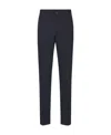 Dior Denim Dress Trousers In Black