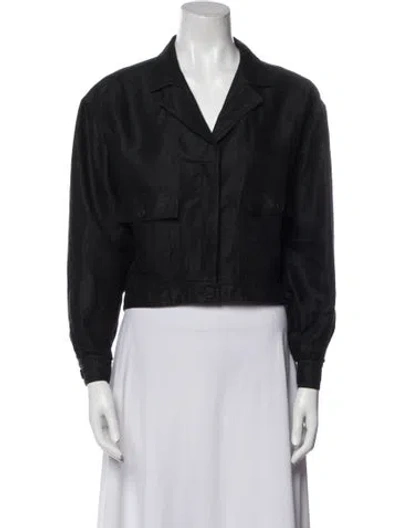 Pre-owned Dior Denim Jacket In Black