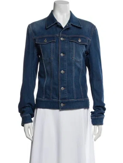 Pre-owned Dior Denim Jacket In Blue